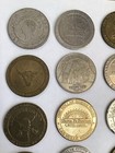Vintage Lot Of 24 Las Vegas Casino  1 Gambling Slot Machine Token Coins 