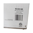 Home Decorators Kenton 1-light Wall Sconce Vintage Bronze Clear Glass 13  H