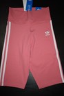 Adidas Women Adicolor Originals High-waisted Short Tights Hazy Rose Gn2922 Sz Xs