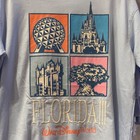 2026 Disney Parks Icons Eras Swift Style Florida Blue Shirt Adult Sizes Nwt 