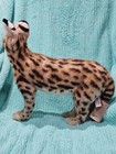 African Serval Cat Realistic Hansa Soft Animal Plush Toy 7372 Nwt