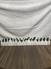 Lot Of 16 Vintage Klm Airlines Blue Delft Houses Empty