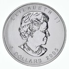 2005 Canada 5 Dollars Silver Maple Leaf 1 Oz Silver Bu