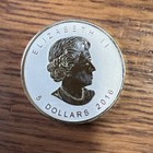  5 2016 1oz  9999 Silver Maple Leaf - Bigfoot Privy Reverse Proof Bu