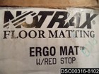 Notrax Antifatigue Mat  Rubber W  Red Stop Backing  3 Ft  X 2 Ft   5mdl6 Notrax