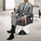360   Rotatable Barber Chair Salon Chair Carbon Steel Stylist Chairs For Salon