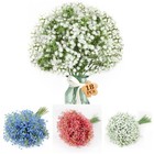 18pcs Babys Breath Artificial Flower Gypsophila Real Touch Bouquet Wedding Party