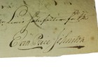 1785 George Washington Family Receipt     Tuition For His Nephews  Signed Johnston