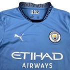 Manchester City 2024 2025 Home Soccer Jersey Size S Puma Futbol Kit Haaland