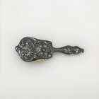 Vintage Victorian Art Nouveau Silver Plate Clothes Brush Ornate Floral Vanity