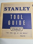 Vintage Stanley Tool Guide Tool Guide  1950  the Tool Box Of The World 