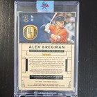 Panini Gold Standard Alex Bregman Houston Rc Auto Patch  28 Serial  690