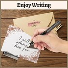 Calligraphy Set  7 Pcs Fountain Pen With Different Replaceable Nib And 40 Rep   