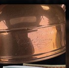 Vintage Paul Revere Ware Solid Copper Tea Kettle Rome Ny Wood Handle W  Papers