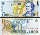 Romania 1000 Lei  1998  P-106a 3  Unc  X 100 Pcs