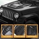 Hood Panel Primed Steel Direct Replacement For 2007-2018 Jeep Wrangler Jk Jku