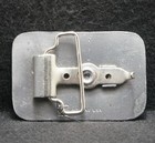 Wg03136 Very Cool Vintage 1970s  coop  Farming Supplies Pewter Belt Buckle