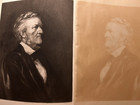 Vintage 1895 Antique Print Richard Wagner Photogravure Original