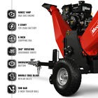Mechmaxx B s 408cc 14hp Gas E-start Engine 6   Wood Chipper With Towbar  P4206