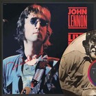 John Lennon Live In New York Framed Laser Etched Picture Lp Display