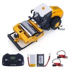 1 50 Mini Remote Control Road Roller Electric Construction Vehicle Sounds Effect