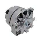 Alternator Fit 110amp Chrome 1 Wire Self Exciting Street Rod Gm 305 350 Bbc Sbc