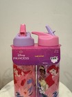 Disney Princess Zak  2-pack 20oz Leak-proof Water Bottles Bpa-free Ariel Belle  
