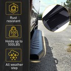 Custom Fit 6in Black Running Boards 99-16 Ford F250-f550 Super Duty Side Step