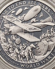 1oz World War 1 War To End All Wars Antique Silver Round Coin  2 Patriot Series