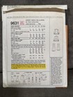 Vintage Mccall   s 9631 Misses Dress Jumper   Blouse Sewing Pattern Uncut Size 10