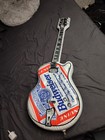 Vintage Budweiser Inflatable Guitar Promotional Display 40    King Of Beers Rare