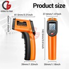 Lcd Digital Non-contact Laser Ir Infrared Thermometer Temp Meter Temperature Gun