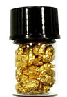 2 000 Grams Alaskan Yukon Bc Natural Pure Gold Nuggets  6 Mesh W Bottle  b600 
