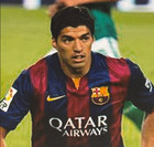 Luis Suarez Signed Autographed 8x10 Color Photograph Fc Barcelona Soccer W  Coa