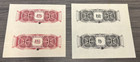 1905 Jersey City Nj Twenty Dollar Gold Coin Bond Coupons International Bank Note