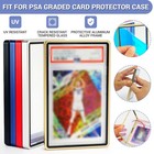 Magnetic Slab Case Protector For Psa Cgc Graded Card Metal Bumper display Stand