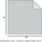 Soft Cozy 120x120 Inches Seamless Oversized King Fleece Blanket 3d Jacquard