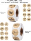 Slycgike 1000 Pcs Thank You Stickers 1inch Label For    