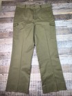 Boy Scouts Of America Official Pants Men s 36x30 Olive Green Cargo Uniform Bsa