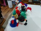 Lot 15 Vintage Swibco Puffkins W tags -danny  Flurry  Hugs  Kisses  Patriot  Red