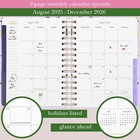 Kate Spade New York Daily Planner 2025-2026 Large Agenda Coastal Garden 