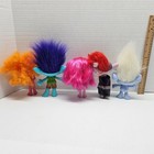 Dreamworks Trolls Movie Doll Lot - World Tour Barb Poppy Branch Diamond Dj Suki