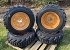 4-hd 10-16 5 Sks-8 Skid Steer Tires rims wheels For Case 1840 1838 1835  6 Lug 