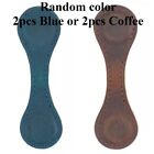 2pcs Leather Magnetic Bookmark Creative Cute Book Holder Memo Mark