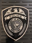 Suffolk County Police Dept Scpd Tactical Swat Subdued Black Grey Patch New York