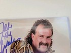 Jake The Snake Roberts Autographed Signed 8x10 Photo Wwe Wwf Wcw Aew Coa