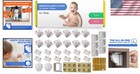 Magnetic Cabinet Locks 12 Pack With 2 Keys Childproof Baby Safety Locks For C   