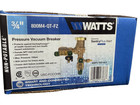 Watts 3 4 In  Bronze Anti-siphon Pressure Vacuum Breaker W  Quarter Turn Shutoff