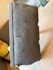 Antique Original Koken Barber Chair Foot Rest With Bumper Wood Wooden Rare 
