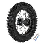 Tire And Rim Wheel For Dirt Pit Bike Offroad 50cc 110cc 125cc 80 100-12 Rear